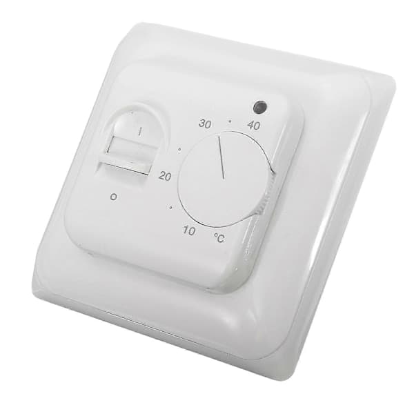 230V 16A Mekanisk termostat til gulvvarme temperaturstyring med gulvsensor
