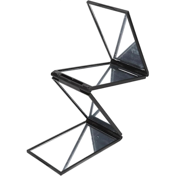 4-veis speil for selv-klipping av hår, og sammenleggbar design for enkel bruk
