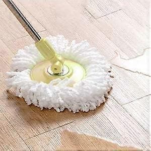 4-pakning 360 Spin Magic Moppehode, Moppehode Erstatning Mikrofiber Moppehode Refill for Standard Roterende Universal Spin Moppesystem Erstatningsmoppehoder