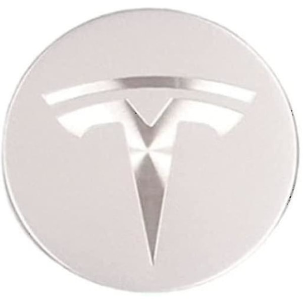 Tesla Model3/x/s/y Navkapsel Navkapsel Navkapsel Modifieringstillbehör Silver (FMY)