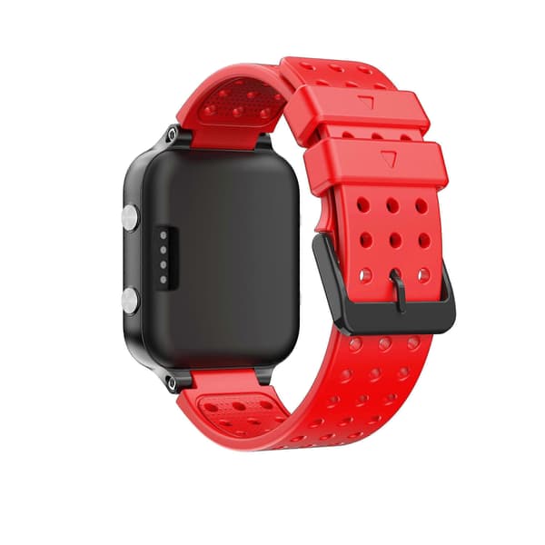 Rem til Garmin Approach S20 Monokrom Urrem til Garmin Approach S20 Silikone Udskiftning Mode Armbånd til Garmin red