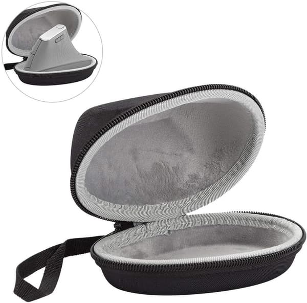 Logitech MX Vertical Mouse Bærbar Oppbevaringsveske, Logitech MX Vertical Mouse EVA Reiseveske, Vanntett/Fallsikker, med Håndstropp