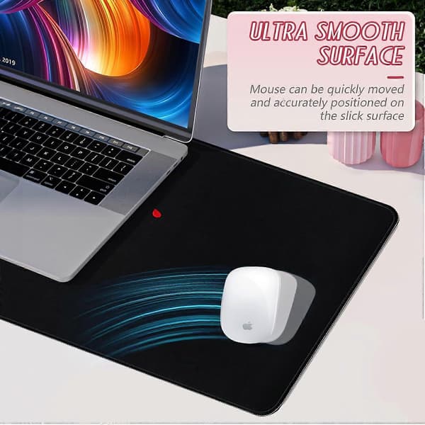 Musemåtte Gaming Stor Skrivebordsmåtte (30x 80 x0,2cm) Vaskbar Stor Musemåtte med Anti-Slip Gummibase, G-4840