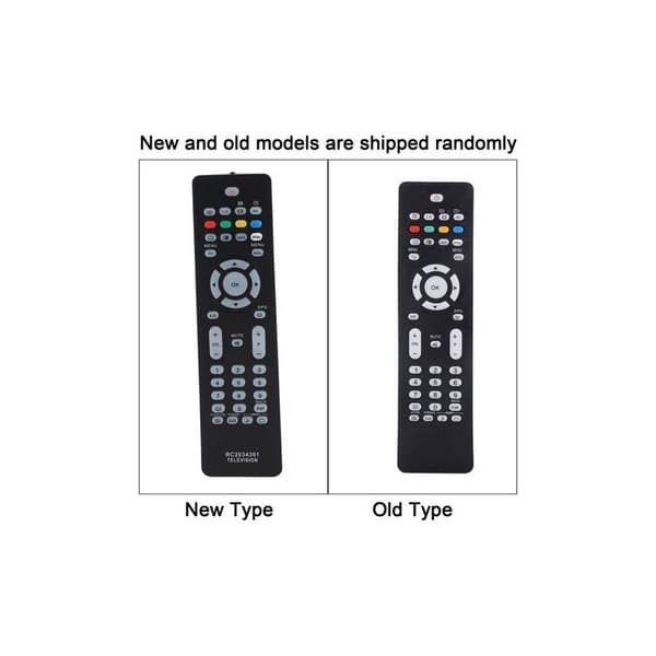Erstatnings universal fjernbetjening til smart-tv'er RC2034301-01, til Philips