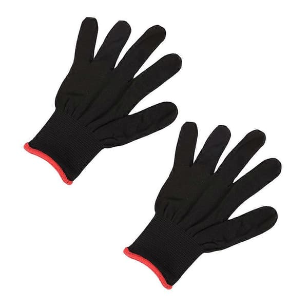 2 delar musiker övar fingertopp vänster höger handhandske gitarr bas handskar S