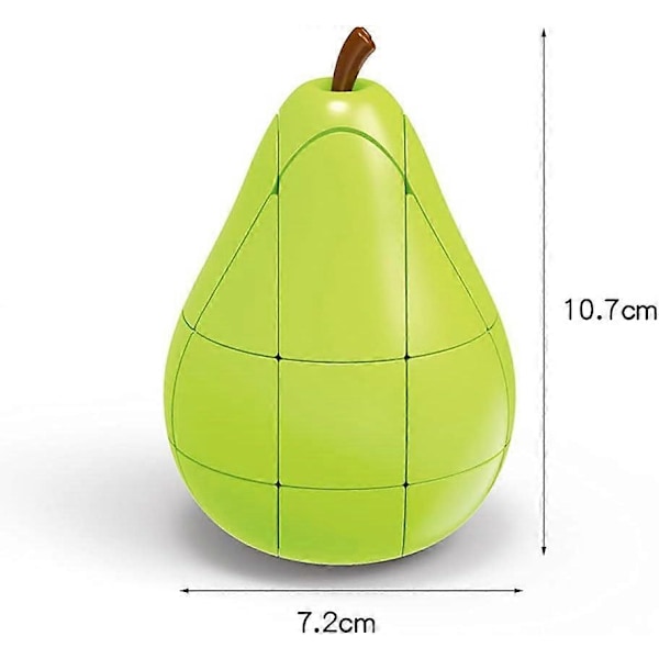 3D Frugt Cube 33 Pære Magisk Speed Cube Børns Pædagogiske Legetøj Puzzle Cube Brain Teaser