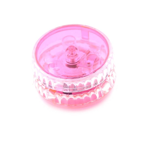 Ny höghastighets-YoYo-boll med lysande LED-blixtar - YoYo-leksak för barnfestunderhållning pink 1pcs