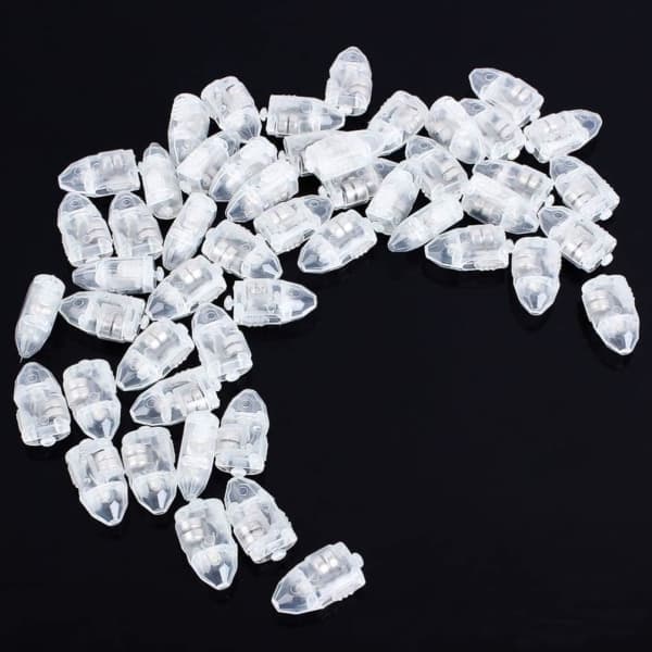 30 st LED-ljusbollar för papperslyktor Gröna (1,4x3,3x1,2 cm)