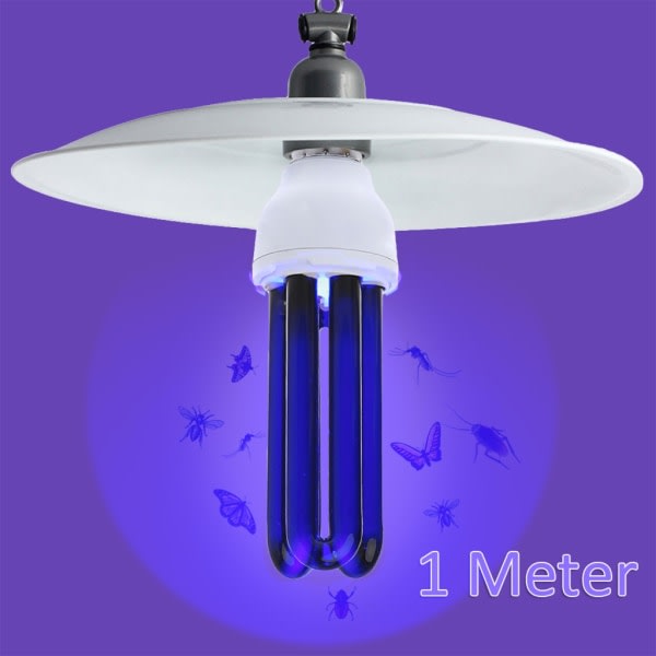 220V 30W E27 Ultraviolett svartljuslampa UV myggdödande lampa glödlampor