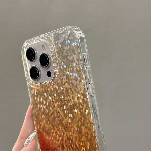 Skal för iPhone 14 Pro Max Dubbelsidigt IMD PC+TPU Stöttåligt Telefonskal