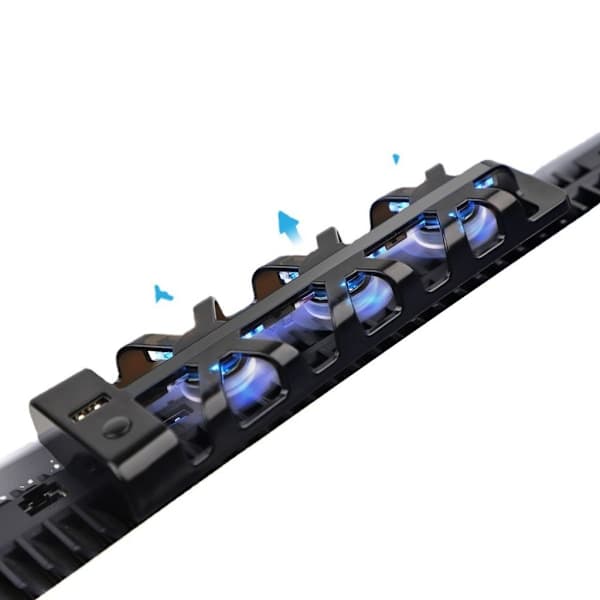 Kjølevifte for PS5 Disc & Digital Edition-konsoll USB 3.0-port
