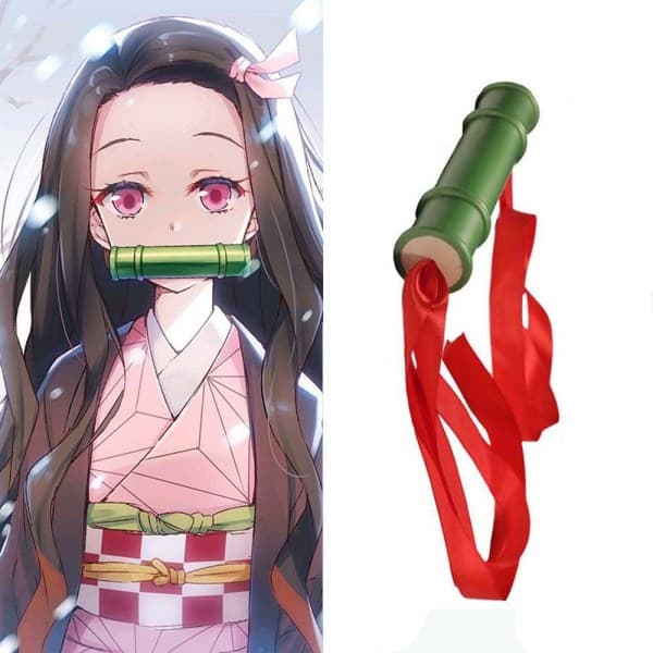 Anime Demon Slayer Cosplay Halloween Bambu Suukappaleet