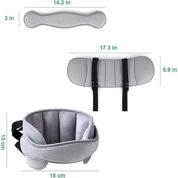 Headrest for child seat, sleep protection