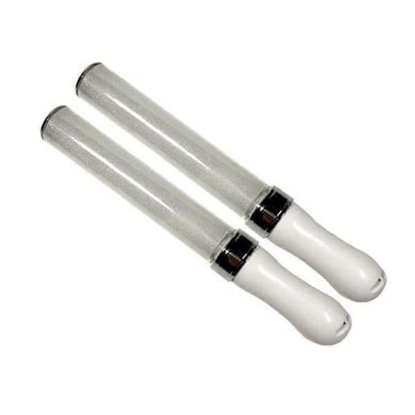 2 stk LED-lysststaver, 15 farger, lysstaver, konsertrekvisitter
