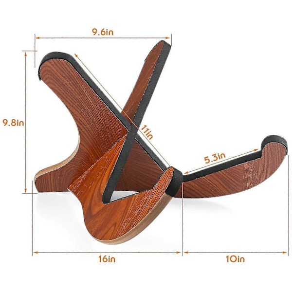 Gitarrväggfäste, Metallgitarrhängare - 2-pack, Gitarrfäste med skydd style2