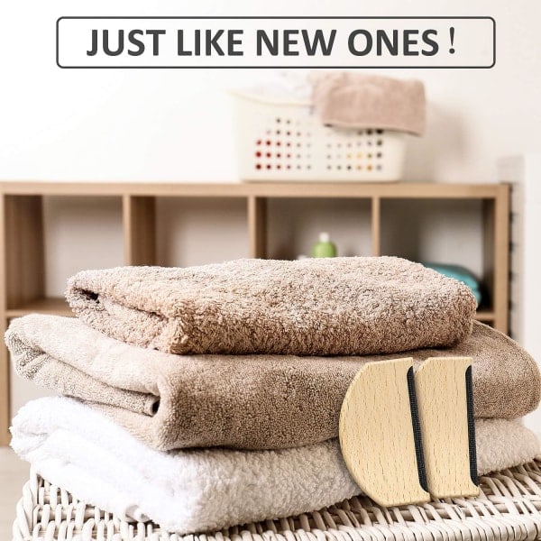 Cashmere-kæmmet sweater barber uld kam træ pilling fnug stof fnugfjerner manuel bærbar tøj børste værktøj
