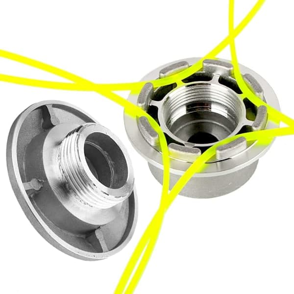 Gresstrimmerhode i aluminium med 4 linjer