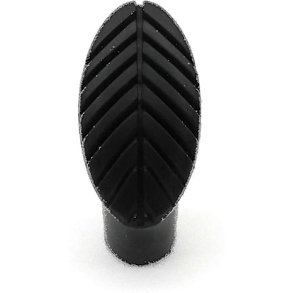 20 Stykker / 10 Par Nordic Walking Pads Asfalt Gummi Buffer X-4gt