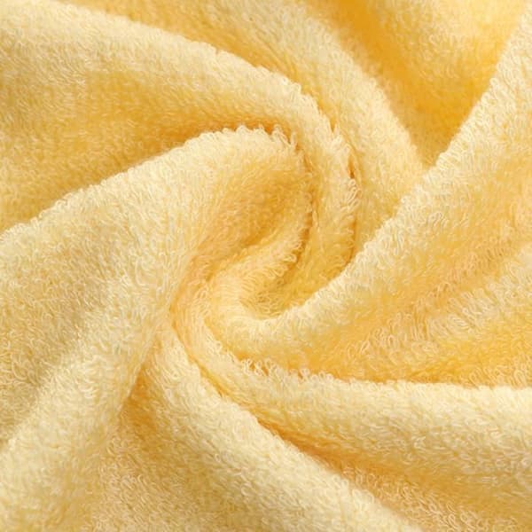Parti med 3 baby-/badehåndklæder til børn, bambusfiber, 25*50 cm, tilfældige farver, STOEX®