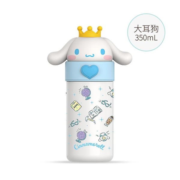 350 ml Sanrio termosmugg i koreansk stil Kawaii My Melody Kuromi Cartoon Sports Vattenflaska Kaffekopp Barn Vattenflaska Present Cinnamoroll