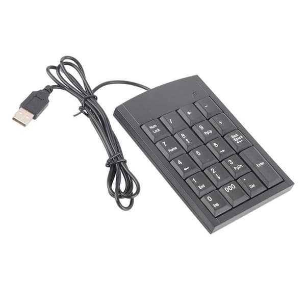 SALALIS Mini USB-numeronäppäimistöt SALALIS USB-numeronäppäimistö SALALIS Mini-numeronäppäimistöt Mini-tietokonenäppäimistöt