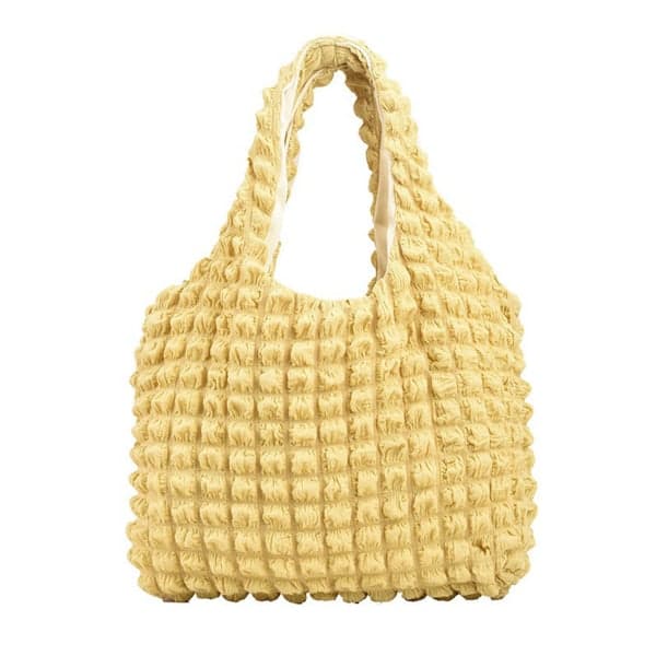 Plissert Sky Bag Tote Bag Handlepose Shopping Bag Skulderpose Veske til Bursdag