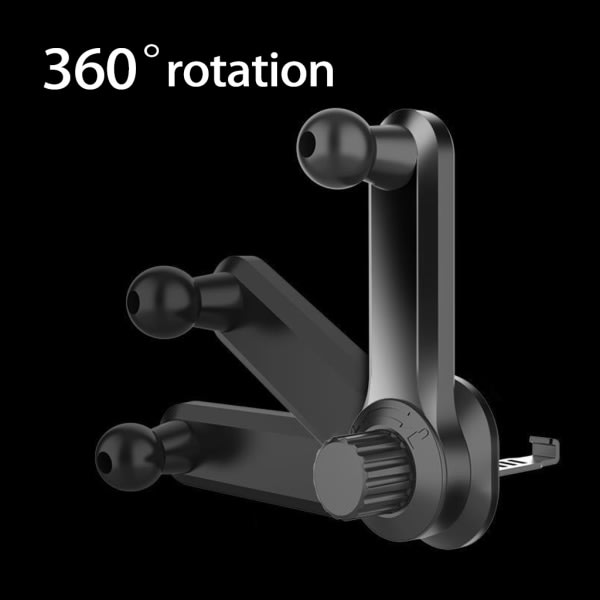Billadapter for luftventil i bil, universal 17 mm kule for hodetelefonholder