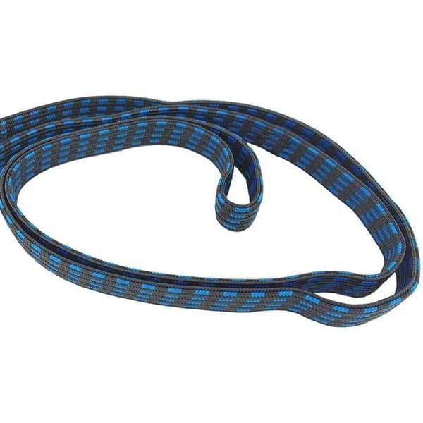 2 universale 4m elastiske stropper for bagasje, for bil og sykkel (blå, svart)