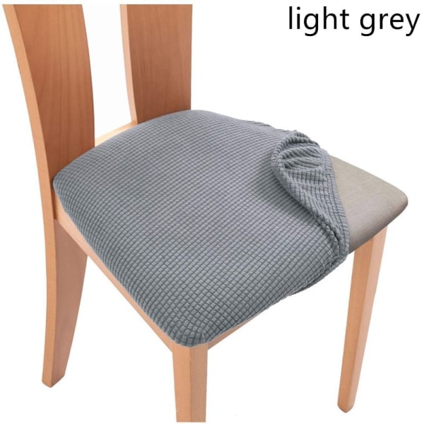 2 st stolskydd Light gray 2PCS