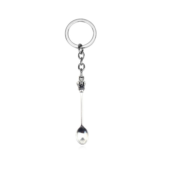 2 stk. Ske Nøglering Charms