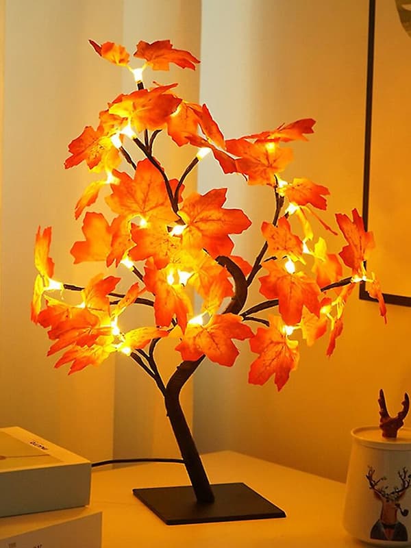 USB LED Lønnetre Lampe for Thanksgiving og Juledekorasjon 1