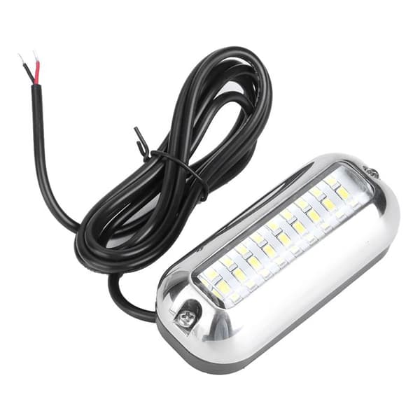 27 LED'er 3.6W IP68 Vandtæt Undervands Fiskelys Båd Hæklys