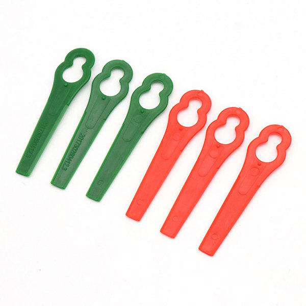 Alm Bq026 100 Pack Trimmer Plastblad, Flerfärgad, 2x8.5x0.4 Cm