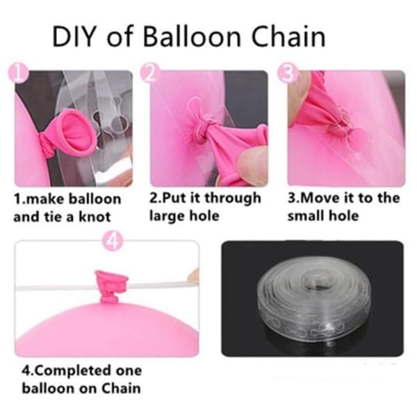 104pc Ballongbue Sett Festballong