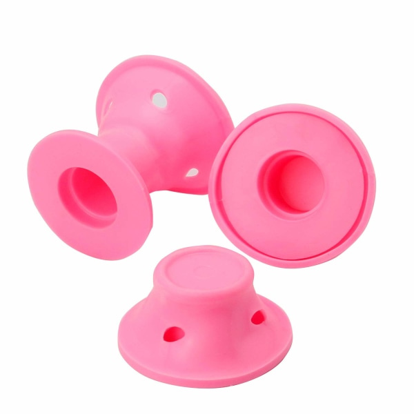 30 x Silikonspinner, enkel styling sove i hårruller