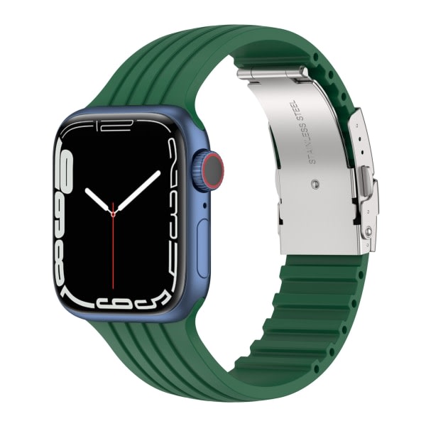 Ur til Apple Watch 7 SE 6 5 4 3 2 dark green 42/44/45MM-42/44/45MM