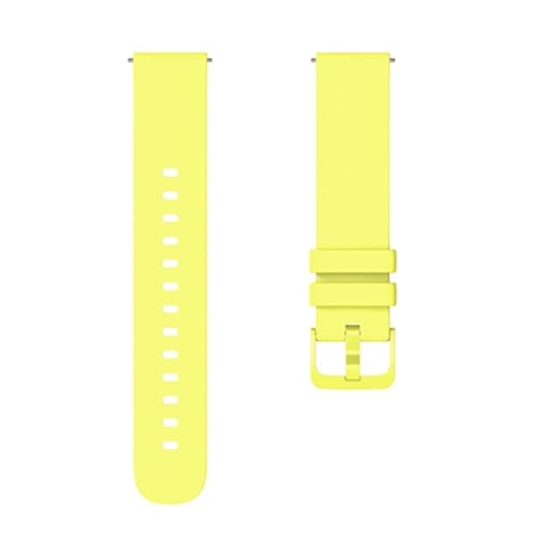 Silikonerem til Amazfit GTR 2/2e - Flere Farver Gul yellow