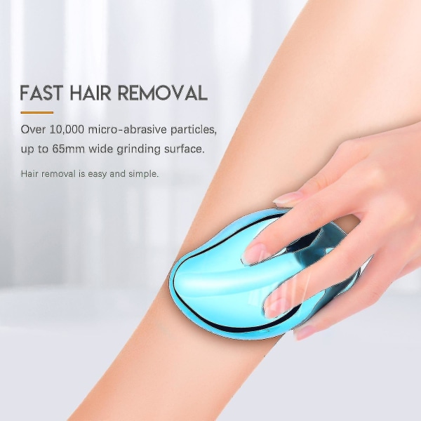 Smärtfri Fysisk Hårborttagning Epilatorer Crystal Hair Eraser For Body Legs Backa