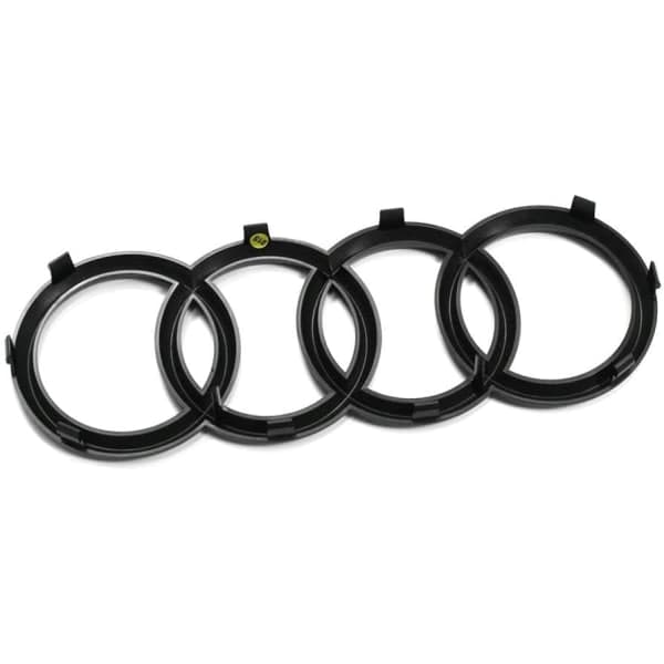 273 mm Audi 82A071801 Grillgitter, Ringe Black Edition Emblem Black