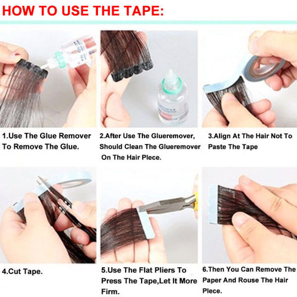 TG Dobbelt Lim Super Tape for Hårextensions