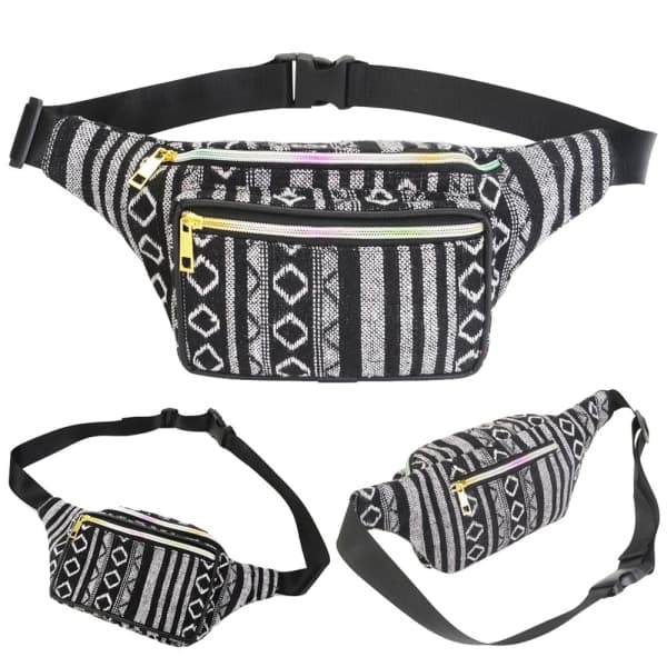 Boho Fanny Pack Rintapussi Vyötärölaukku
