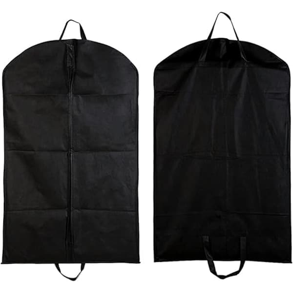 Pustende klesdeksel, pustende klesdeksel for oppheng, sammenleggbart Black B 60x120cm