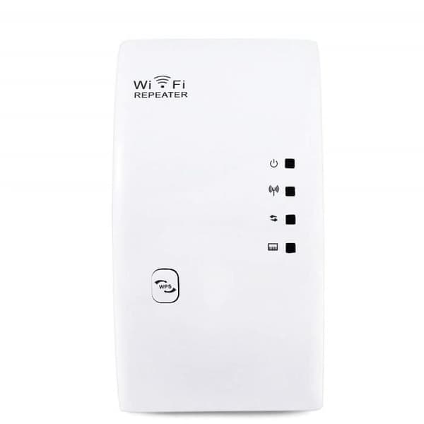 Wi-Fi Repeater - WR01 - 300 Mbps - Signalförstärkare - Integrerad Antenn - WPS