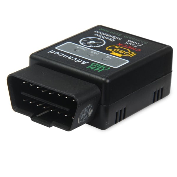 Bluetooth OBD2 ELM327 V1.5 Felkodsläsare Blå