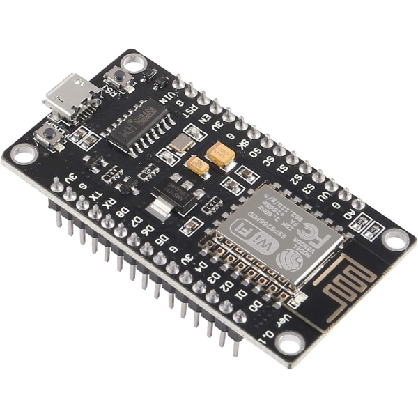 4 stk elektronisk trådløst modul til NodeMcu v3 Lua med CH340 Chip WiFi Internet of Things Development Board kompatibel med Arduino IDE/MicroPython