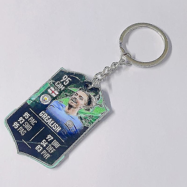 Jalkapallojoukkueen avaimenperä MM-kisat akryyliriipus Keychain Harland 97