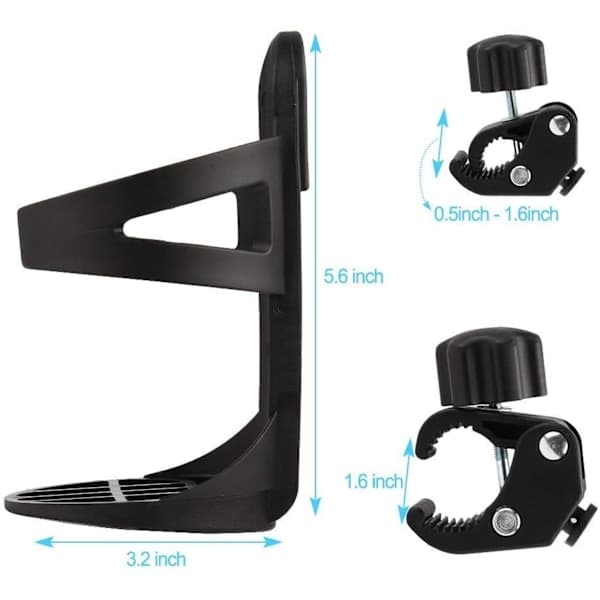 Cykel Kopholder Sort