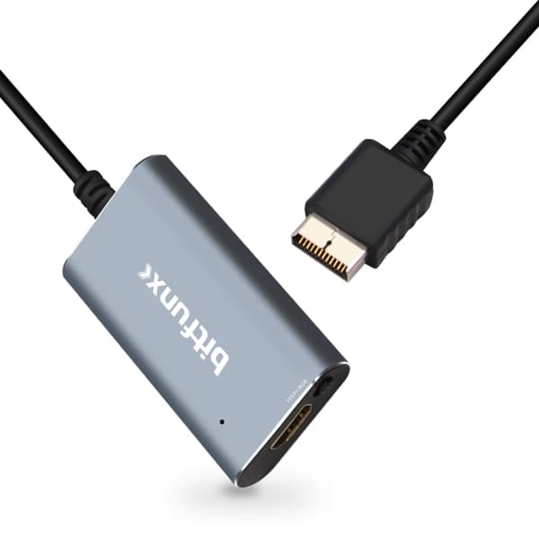 PS2 til HDMI-kompatibel konverter for PS2 PS1 PlayStation1/2 konverteradaptere