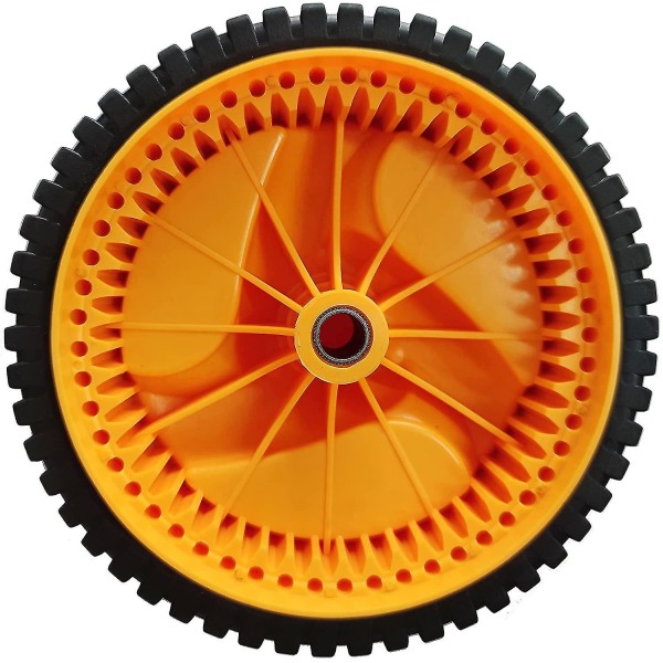 8" gummihjul, plæneklipperhjul 53 tænder drevne hjul til Husqvarnaa Electrolux, Mcculloch, Rally og andre plæneklippere Plæneklipper Lagged hjul,
