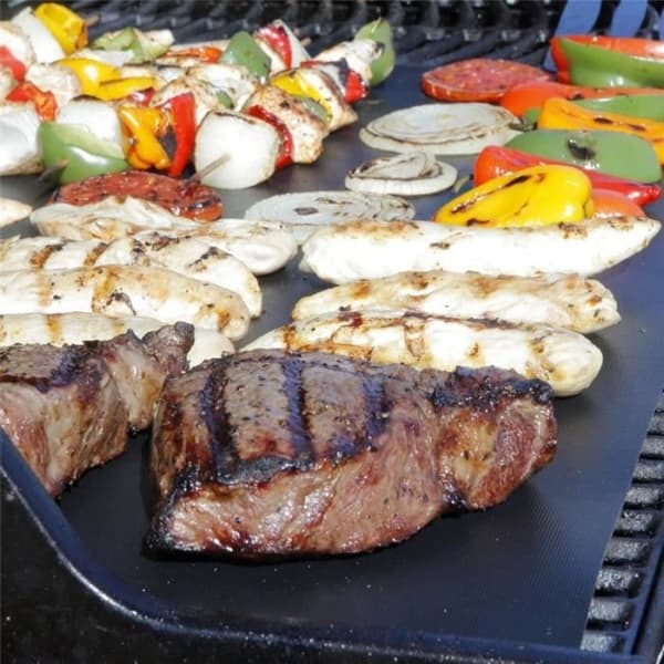 BBQ Kokematter - BBQ - 5 STK - Sklisikker - Varmebestandig - Silikon
